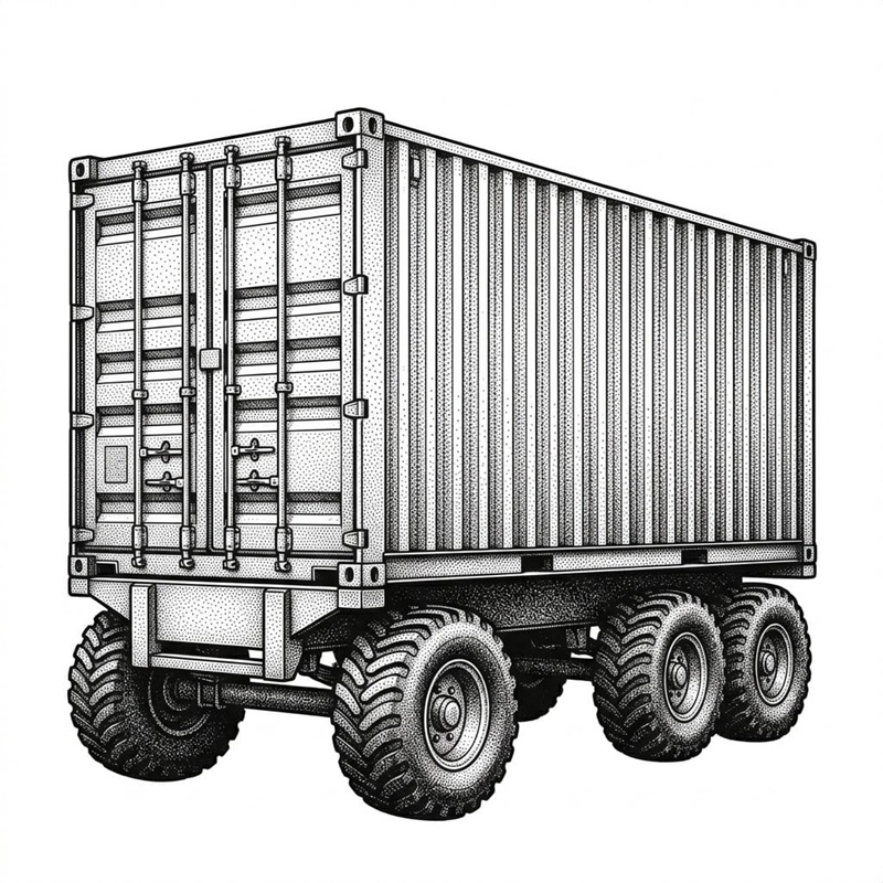 Причепи, напівпричепи та пересувні контейнери